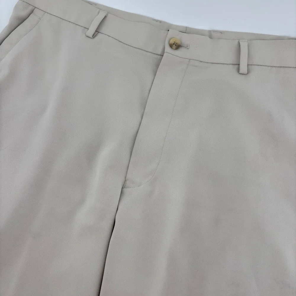 Peter Millar Crown Sport‎ Shorts Mens 36 Khaki Performance Golf MC0EB82 Preppy